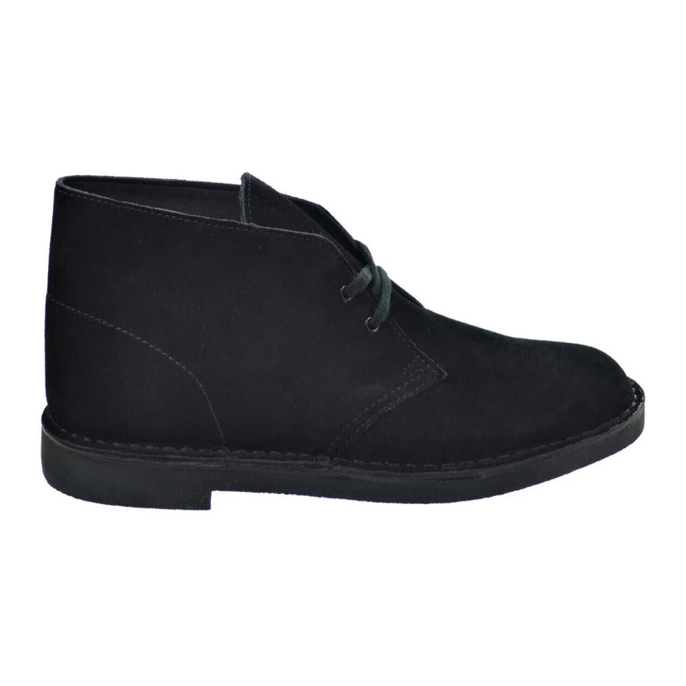 NEW Clarks Bushacre 2 Men's Boots 11.5 Black-Black Suede 82288 MSRP